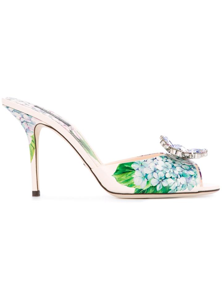 Dolce & Gabbana Keira Mules - Multicolour