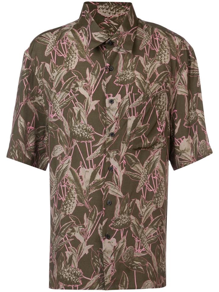 Lanvin Printed Shirt - Green