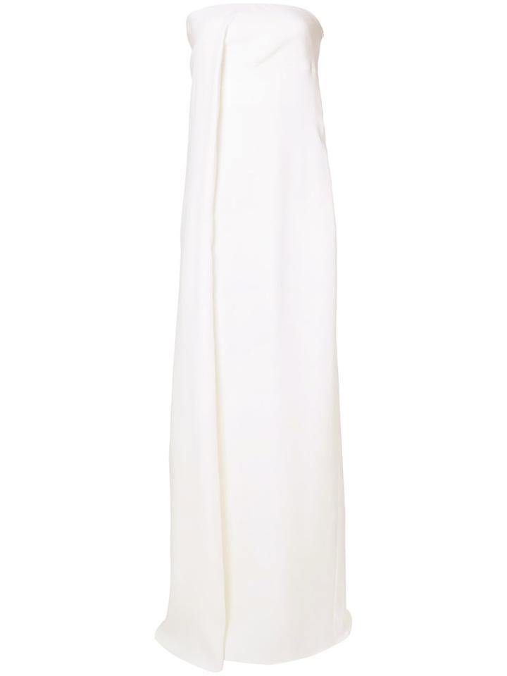 Derek Lam - Strapless Gown - Women - Silk - 36, White, Silk