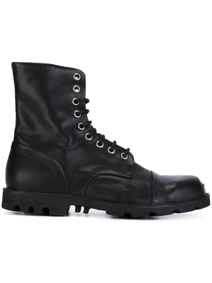 Diesel Military Lace-up Boots