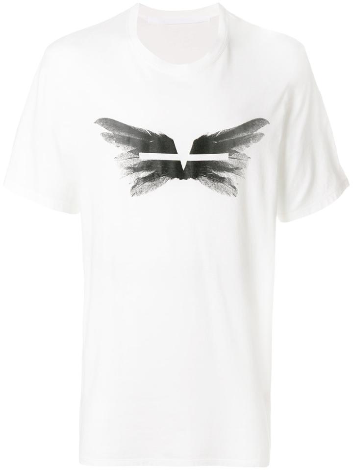 Julius Wings Print T-shirt - White