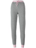 Chinti And Parker Colour Block Track Pants, Women's, Size: Medium, Grey, Cashmere