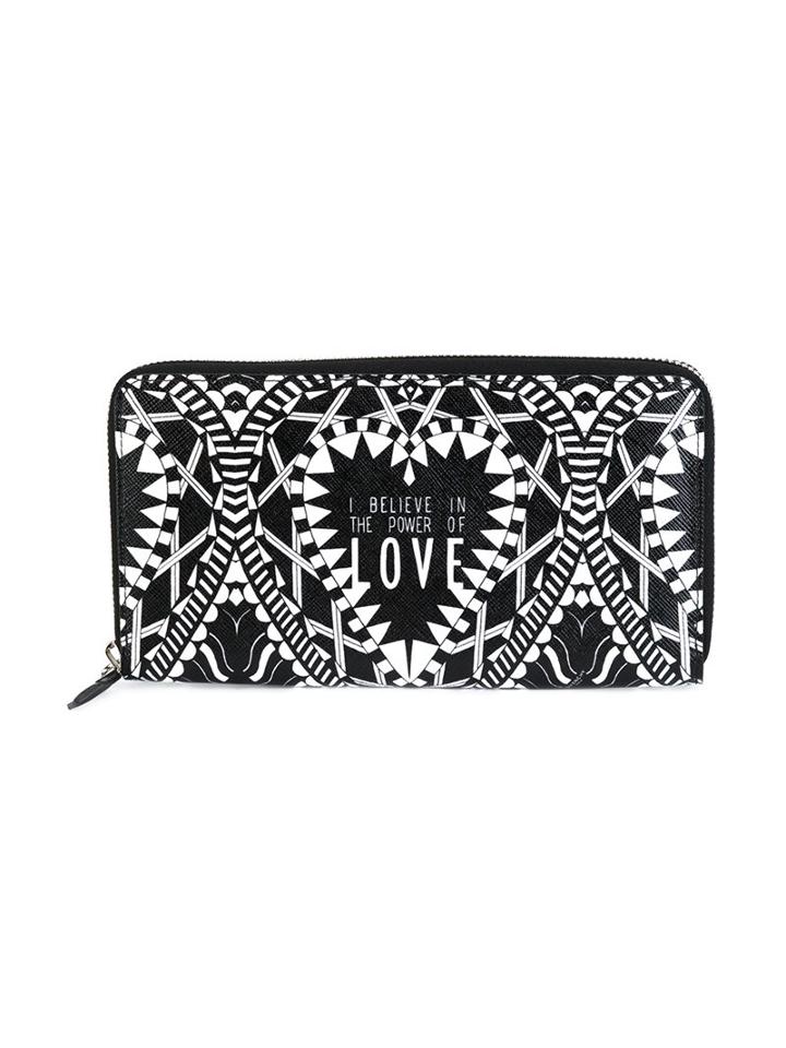 Givenchy Power Of Love Printed Purse, Women's, Black, Polyamide/polyurethane/polyester
