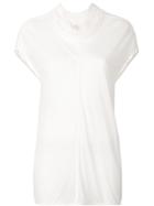 Rick Owens Asymmetric T-shirt - White