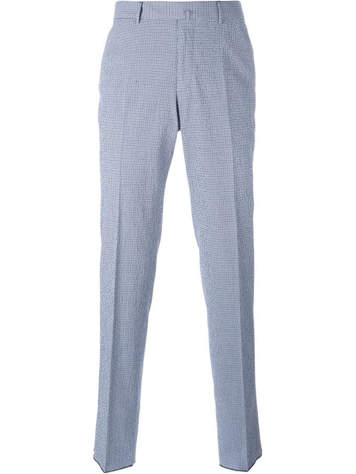 Ermenegildo Zegna Checked Trousers