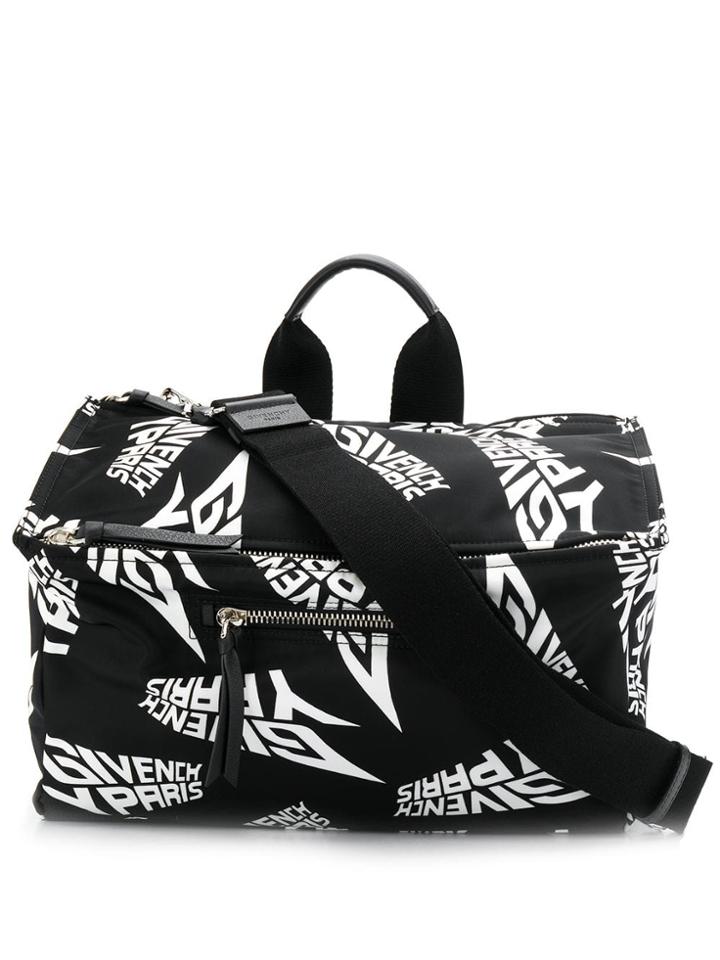 Givenchy Logo Print Tote Bag - Black