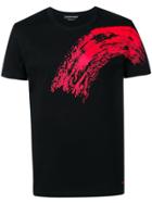 Alexander Mcqueen Smudge Print T-shirt - Black
