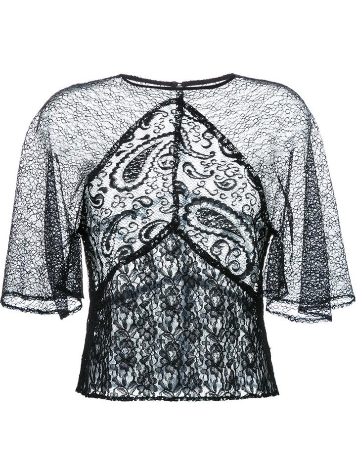 Bianca Spender Lace Panels Tops