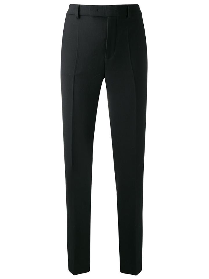 Philosophy Di Lorenzo Serafini Side Stripe Slim-fit Trousers - Black
