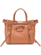 Tod's Double T Medium Shopping Bag - Brown