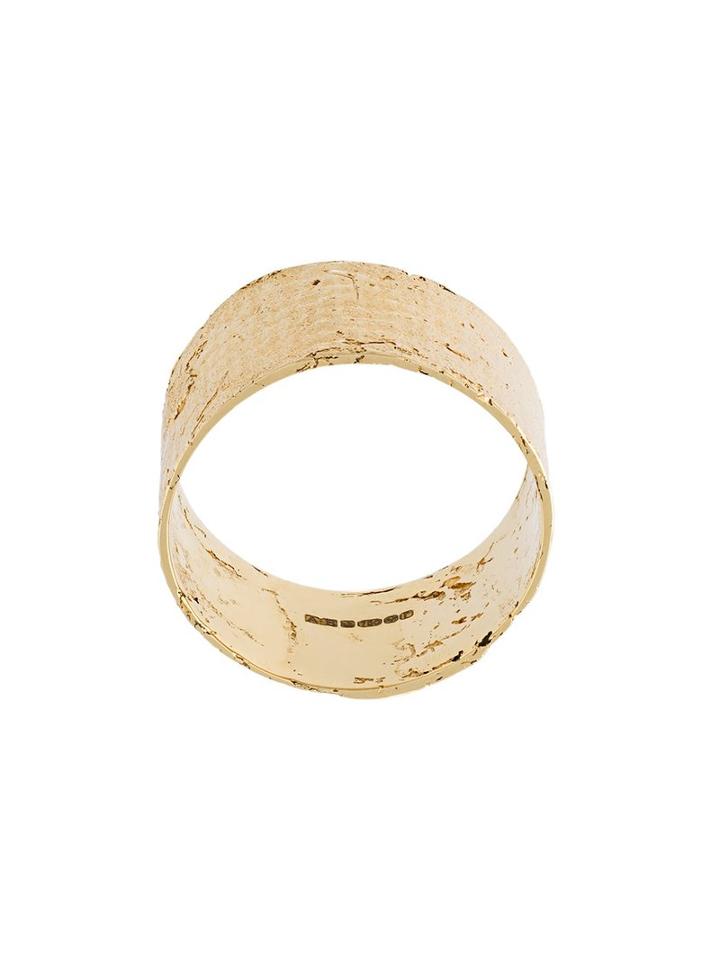 Allison Bryan Cigar Paper Ring, Women's, Size: P, Metallic