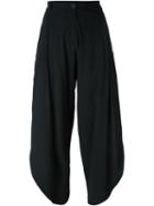 Isabel Benenato Side Slit Cropped Trousers