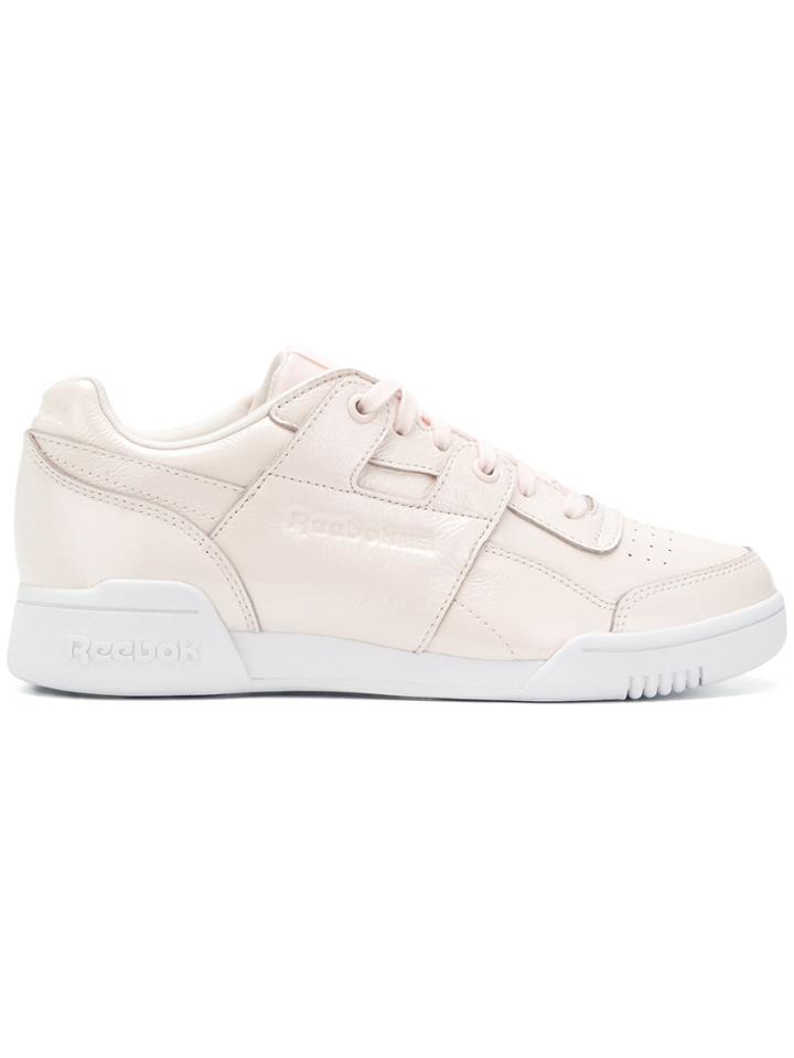 Reebok Workout Lo Plus Sneakers - Pink & Purple