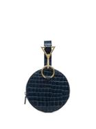 Tara Zadeh Azar Mock Croc Bracelet Bag - Blue