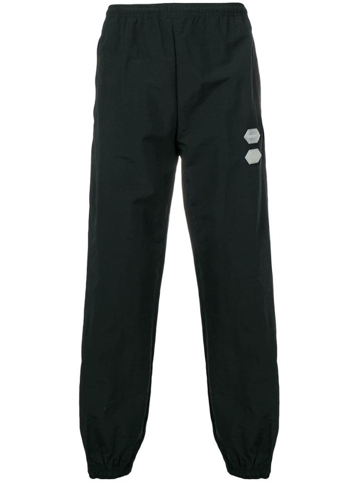 Off-white Elasticated Trousers - Black