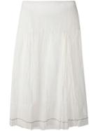 Marni Pleated A-line Skirt