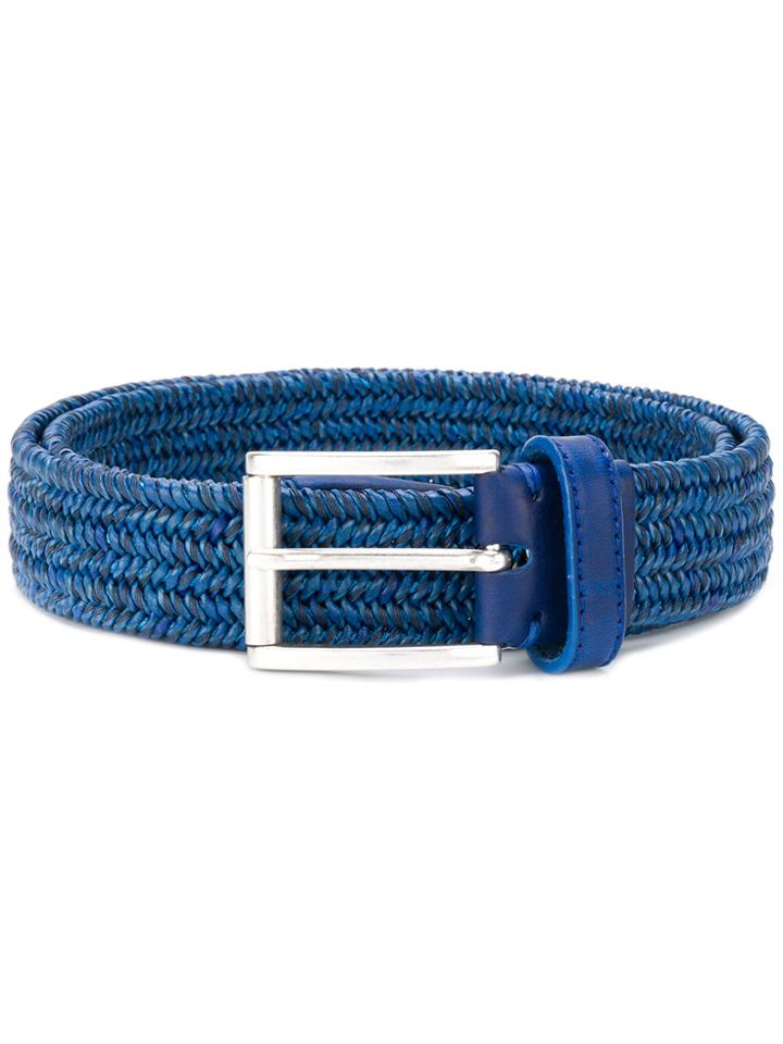 Jacob Cohen Woven Belt - Blue