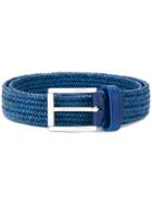 Jacob Cohen Woven Belt - Blue