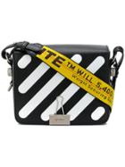 Off-white Printed Satchel - Black