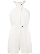 La Perla - Beyond The Beach Playsuit - Women - Silk - 44, Women's, White, Silk