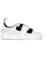 Paco Rabanne Contoured Effect Sneakers - White