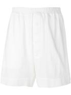 Rick Owens Drkshdw Classic Track Shorts - White