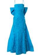 Bambah - Fish Tail Gown - Women - Polyester - 12, Blue, Polyester