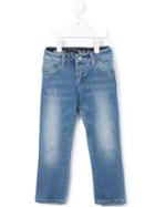 Armani Junior - Stonewashed Jeans - Kids - Cotton/spandex/elastane - 5 Yrs, Blue