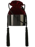 Hunting Season Tassel Detail Bucket Bag - Red