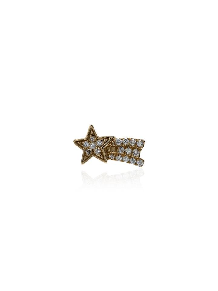 Loquet 18kt Yellow Gold Shooting Star Diamond Charm