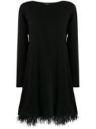 Twin-set Midi Sweater Dress - Black