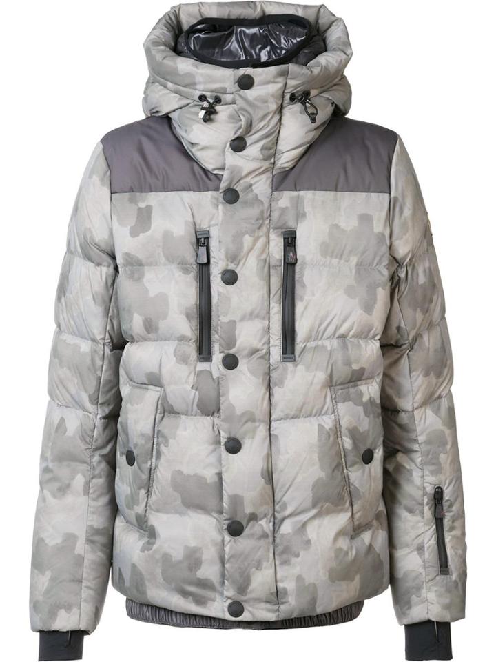 Moncler 'rodenberg' Padded Jacket - Grey
