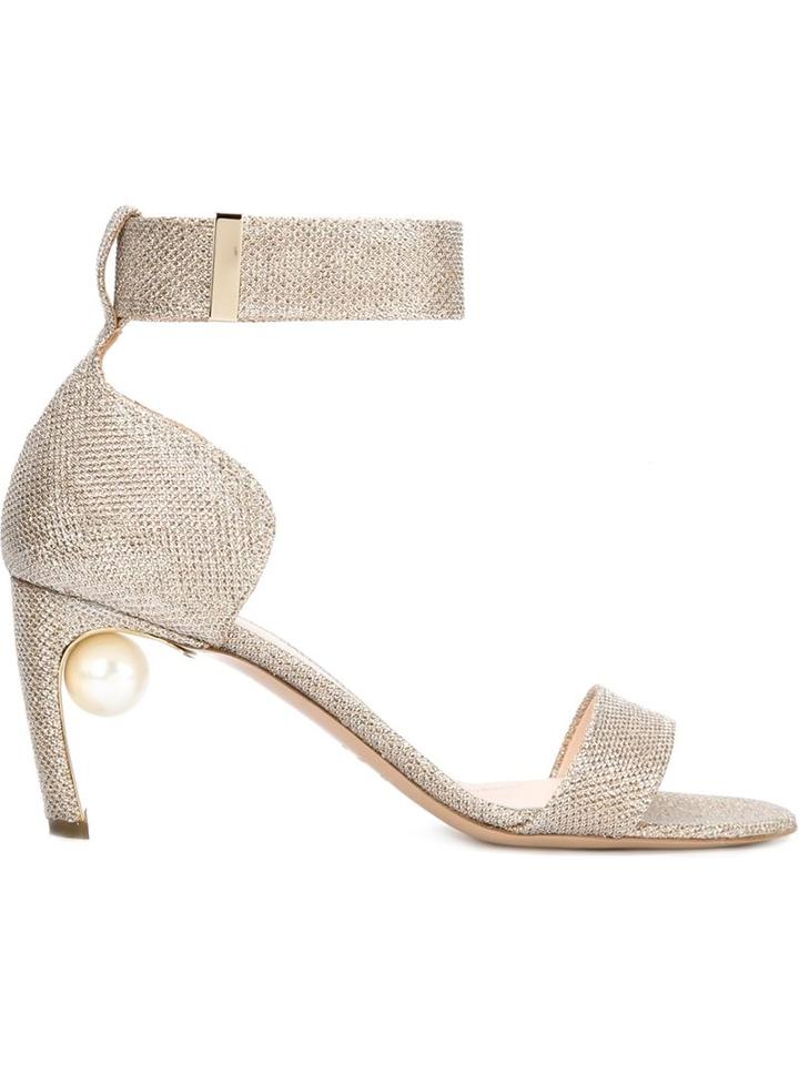 Nicholas Kirkwood Pearl Detail Sandals