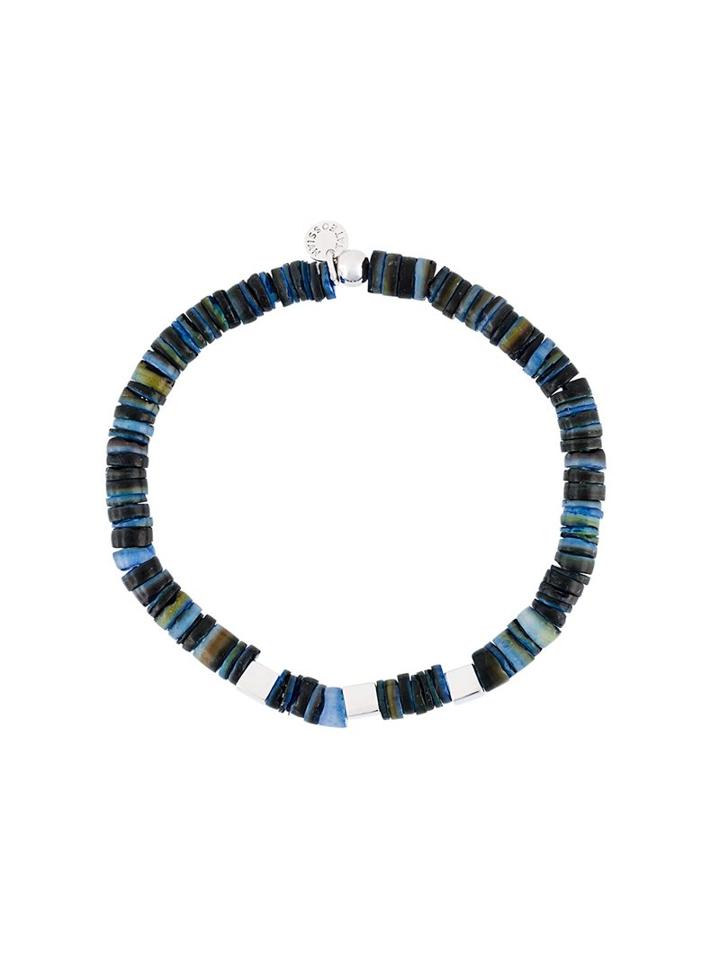Tateossian Beaded Bracelet, Men's, Blue
