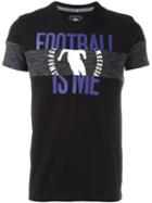 Bikkembergs Overlap Logo Print T-shirt, Men's, Size: Xl, Black, Cotton/spandex/elastane
