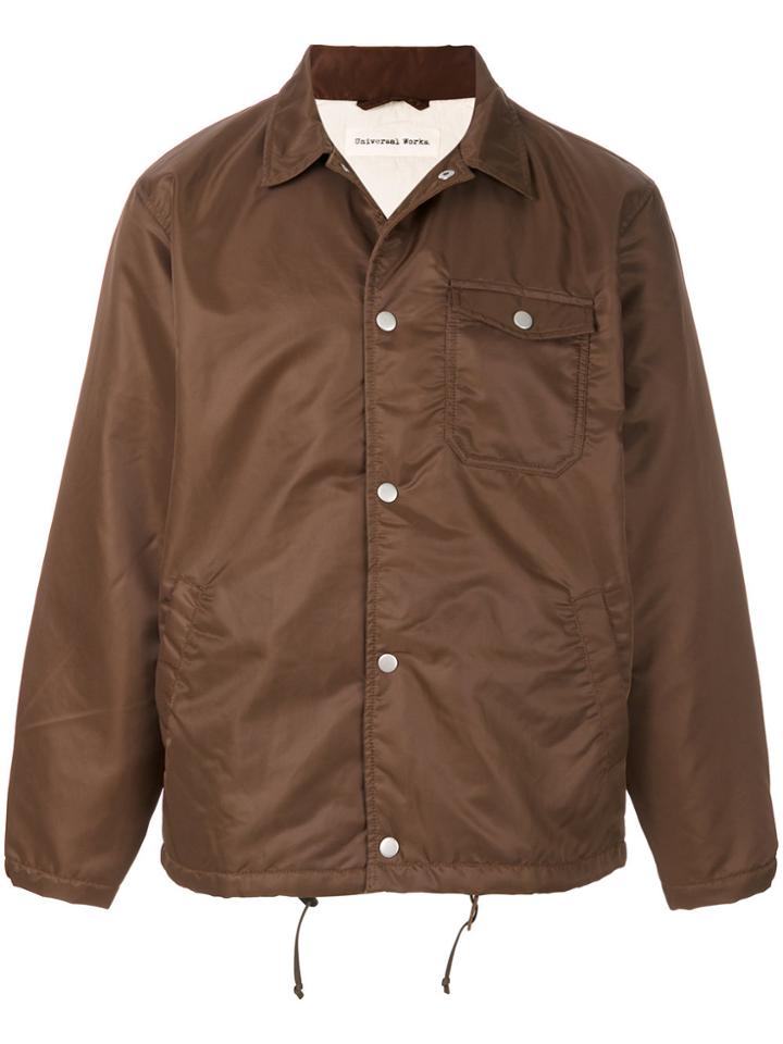 Universal Works Coach Waterproof Jacket - Brown