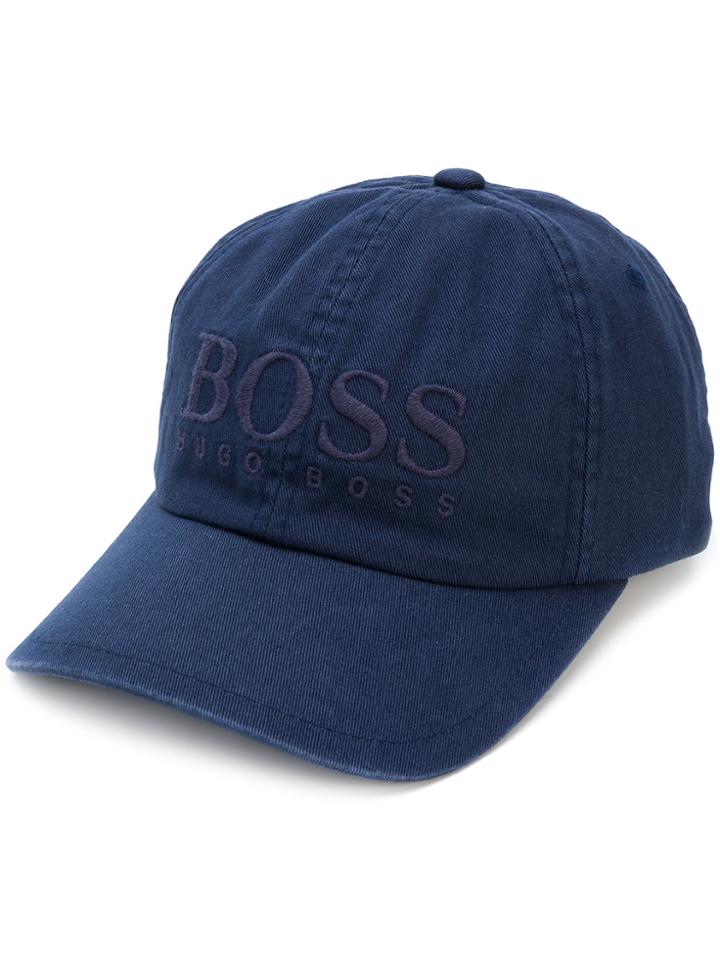 Boss Hugo Boss Logo Embroidered Cap - Blue