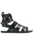 Givenchy Flat Strappy Sandals - Black