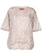 Missoni Waffle Top - White