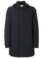 Moncler Padded Lining Hooded Coat - Black