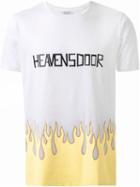 Fad Three Flame Print T-shirt
