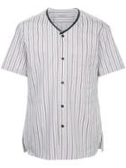 Lanvin Striped Baseball Shirt - Multicolour