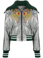 Aviù Sailor Collar Metallic Bomber
