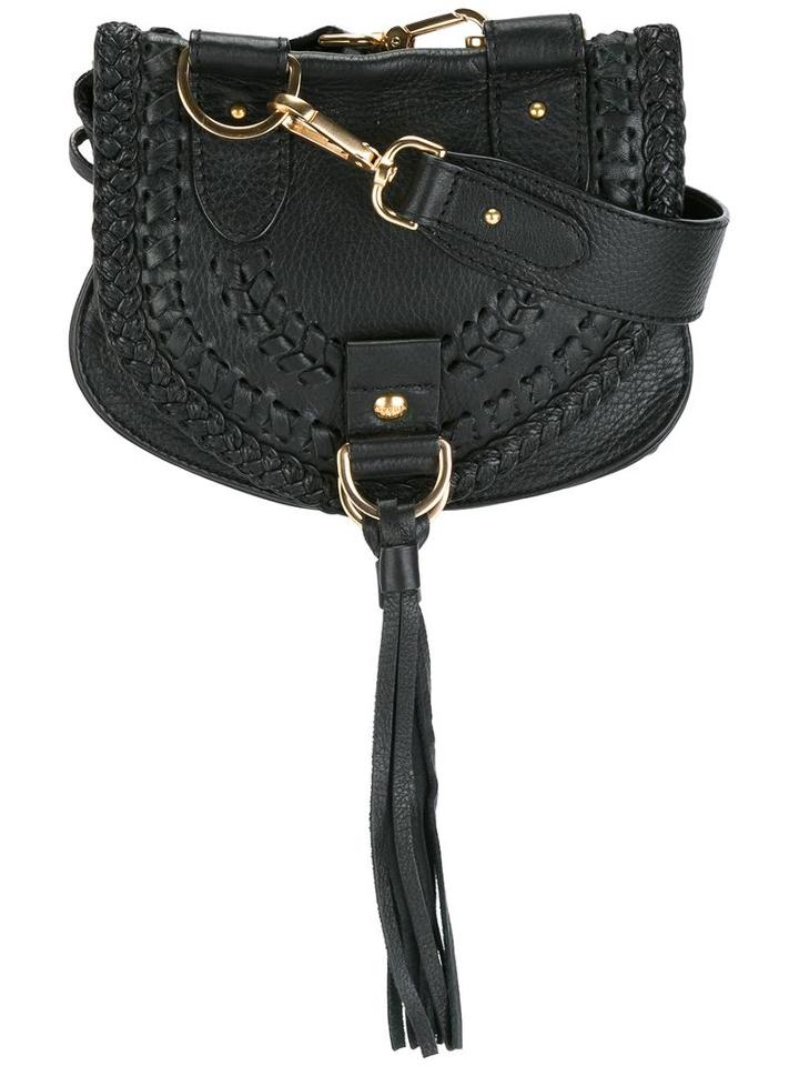 See By Chloé Collins Crossbody Bag, Women's, Black, Calf Leather/cotton