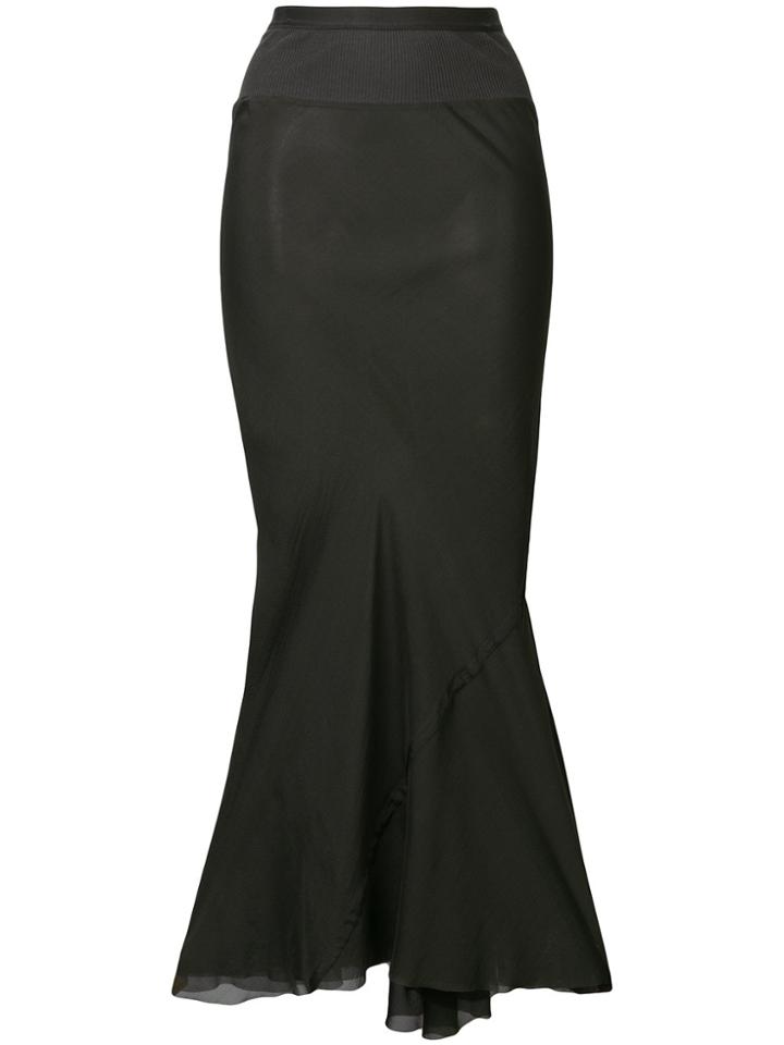 Rick Owens High-waisted Skirt - Green