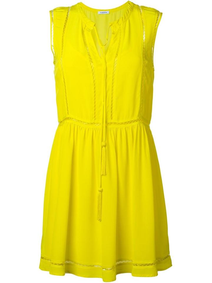 P.a.r.o.s.h. Tassel Tie-neck Dress