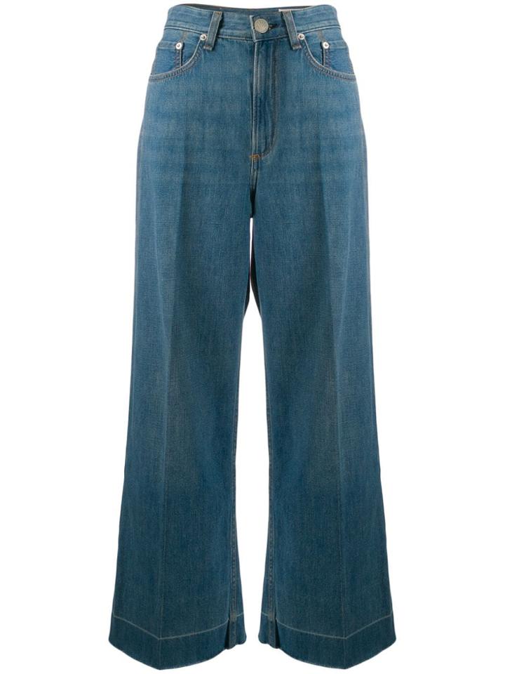Rag & Bone Ruth High Rise Jeans - Blue