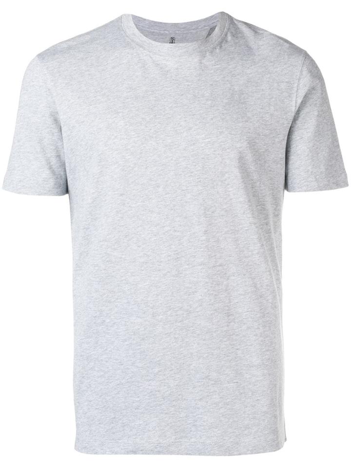 Brunello Cucinelli Basic T-shirt - Grey