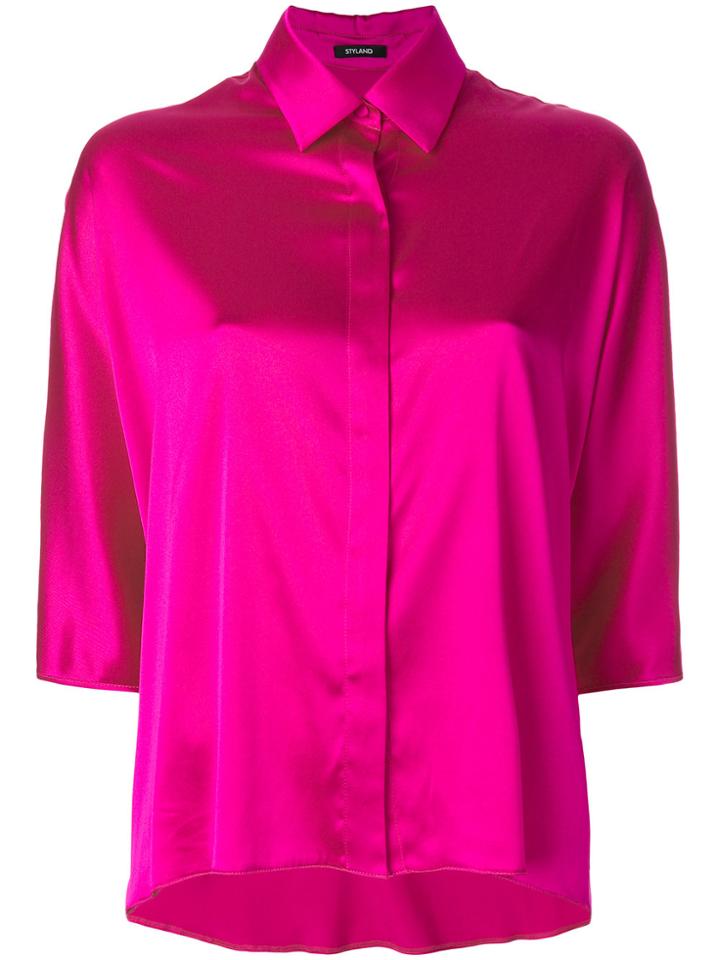 Styland Shirt - Pink & Purple