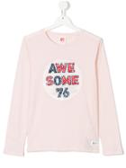 American Outfitters Kids Long Sleeve Shirt With Sequin Embroidery -